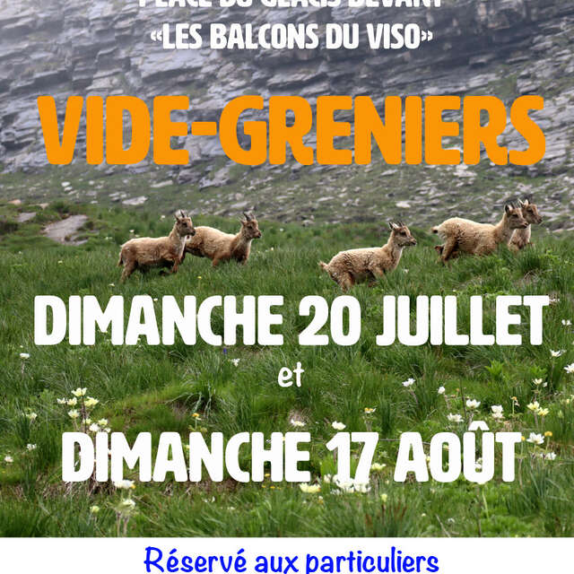 Vide greniers à Abriès