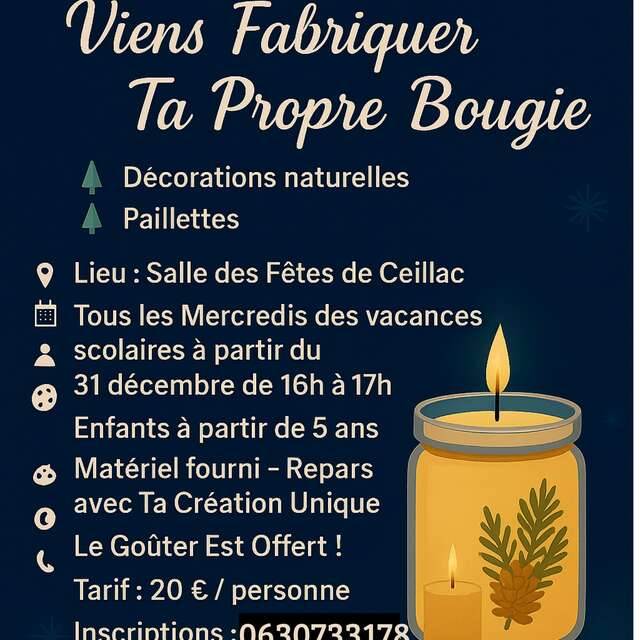 Candle-making workshop
