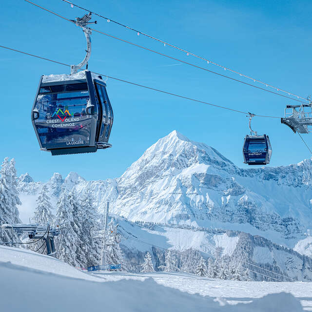 DJ-Set in der Seilbahn
