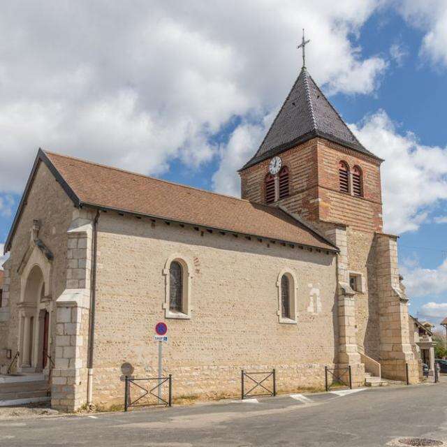 Visite de l'église de Saint-Marcel
