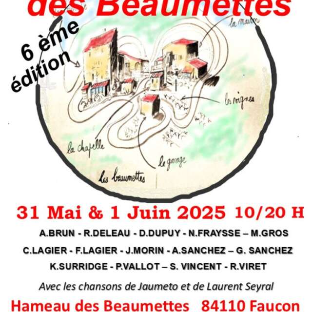 Tentoonstelling "Kunst in de Hameau des Beaumettes