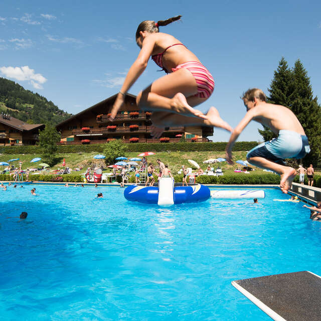 Piscine extérieure de Champéry