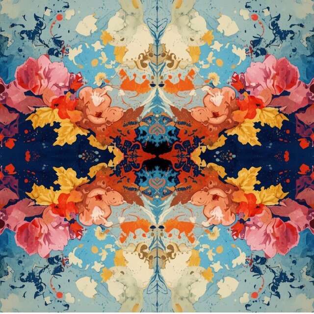 Symmetrische Malerei