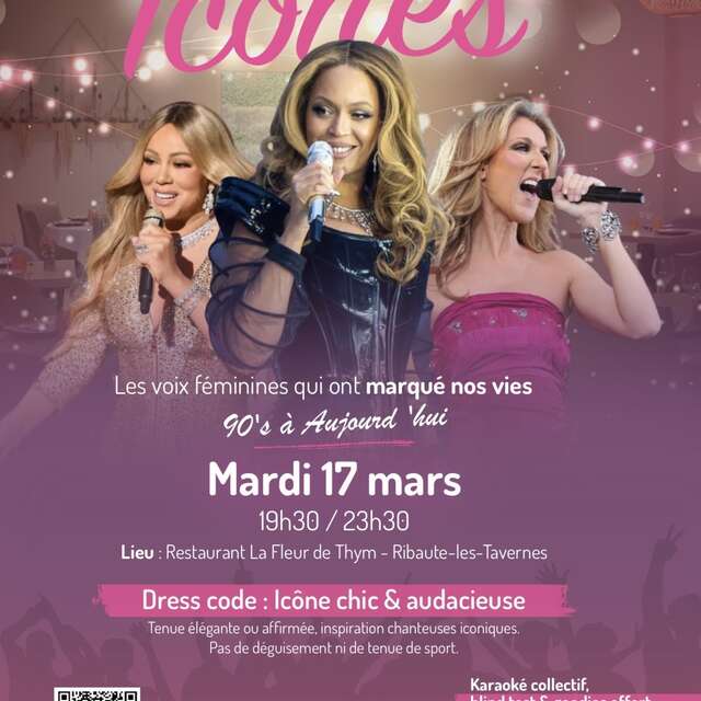 Soirée Filles en scène , spécial Icônes Féminines