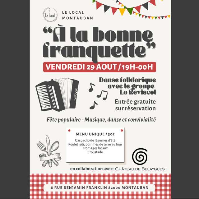 Fête - À la bonne franquette