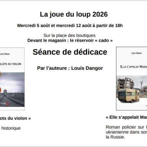 Séance de dédicace avec Louis Dangor à Réservoir Cado