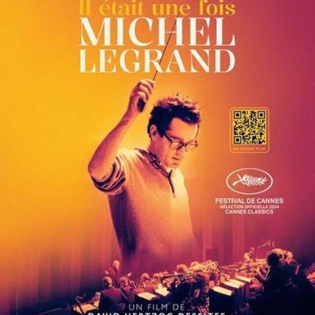 Festival jazz à Barraux  2025 - Film documentaire "Il était une fois Michel Legrand"au cinéma  Jean Renoir