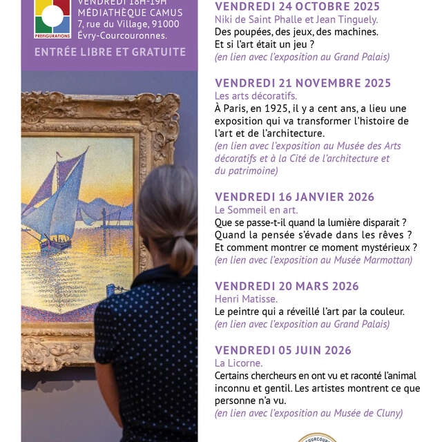 Préparation aux visites de musées et d'expositions