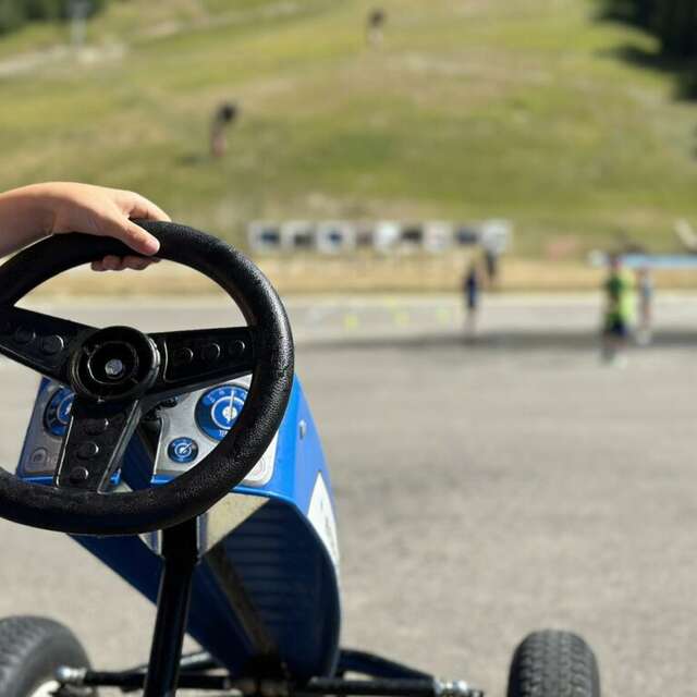 Course de karts à pédales