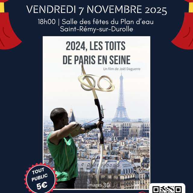 Cinéma - Les toits de Paris en Seine - Jeux Olympiques 2024
