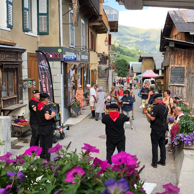 Marché estival Hauteluce