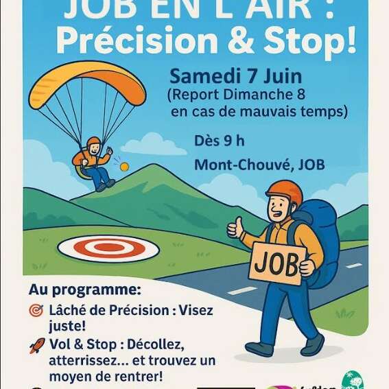 Job en l'air - Challenge amical de parapente