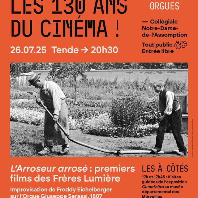 Ciné-concert - "L’Orgue fête les 130 de la naissance du cinéma !"
