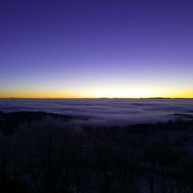 Randonnée crépuscule