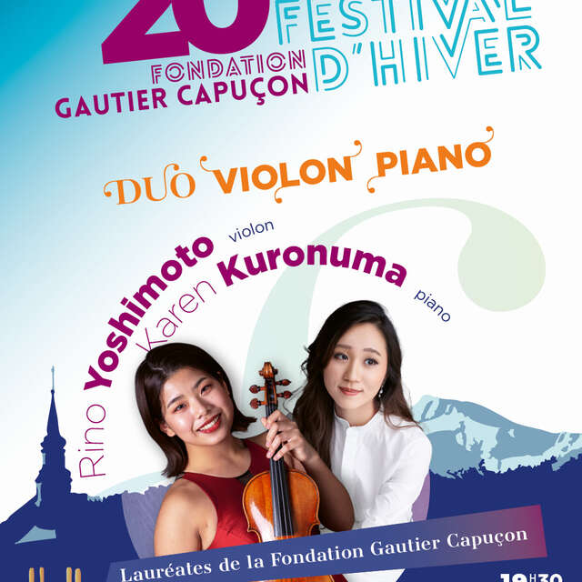 Duo violon et piano - Fondation Gautier Capuçon