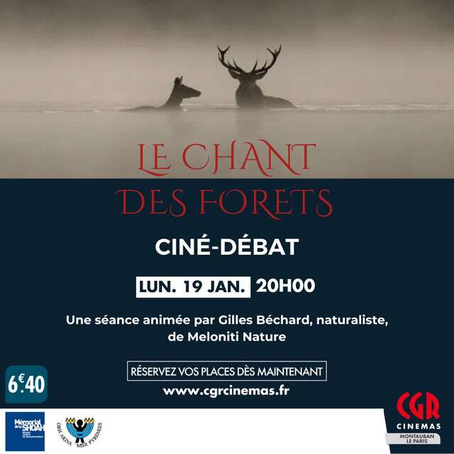 Ciné-débat - LE CHANT DES FORÊTS