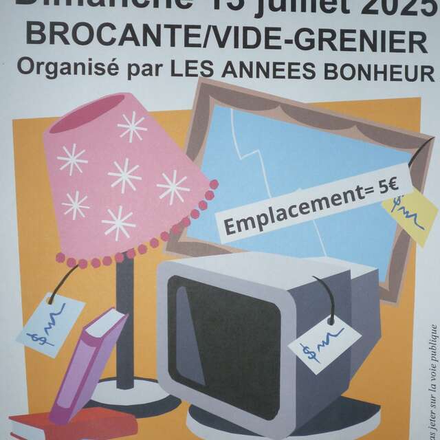 Brocante, vide-greniers