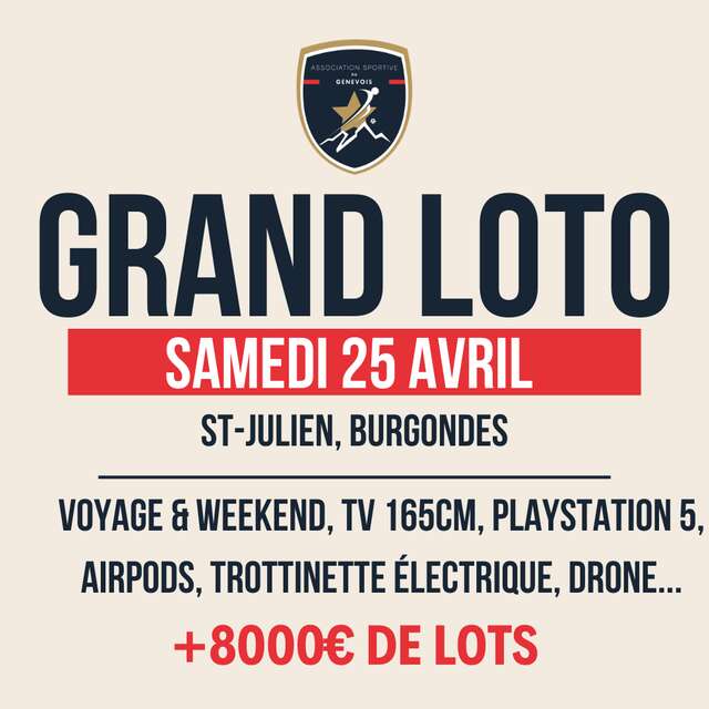 Grand loto AS Genevois