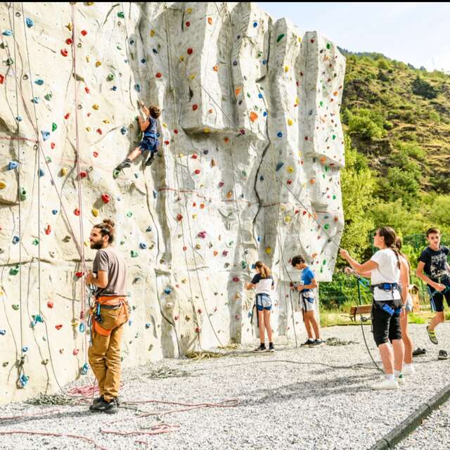 Climbing wall