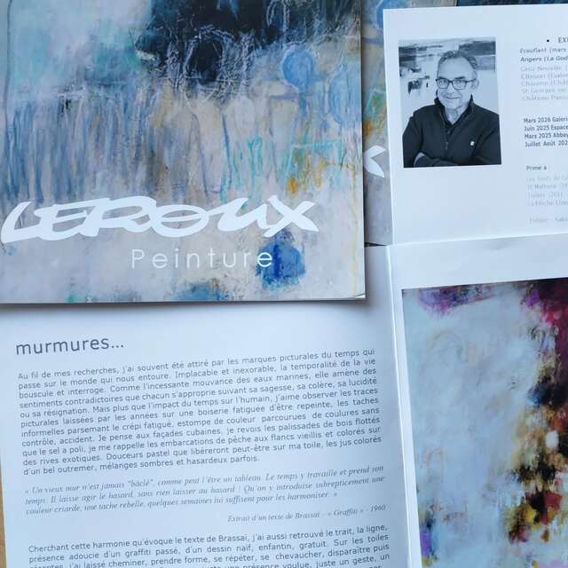 Exposition à la GALERIE LUCIEN VICTOR : "Murmures" par l'artiste peintre Alex LEROUX