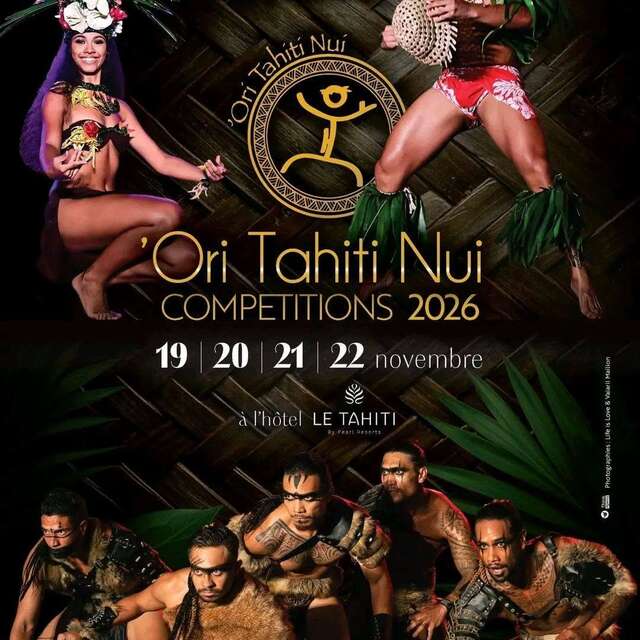 Ori Tahiti Nui Compétitions 2026