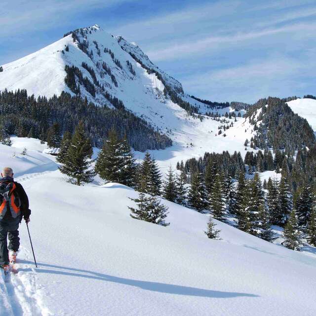 Initiation ski touring