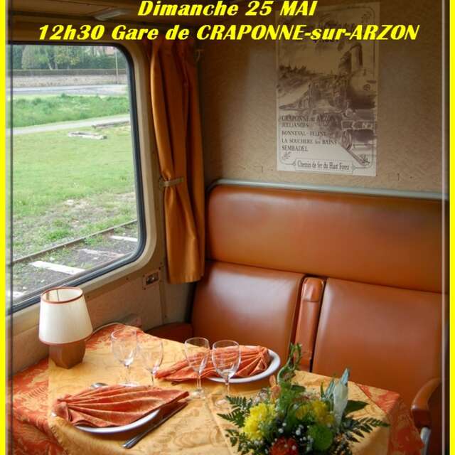 Complet : Train Restaurant de la fête des Mères