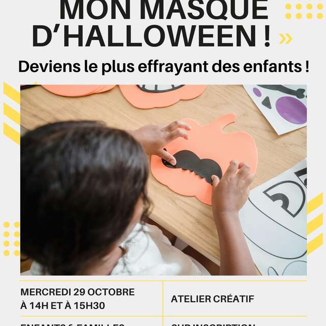 Je crée mon masque d'Halloween