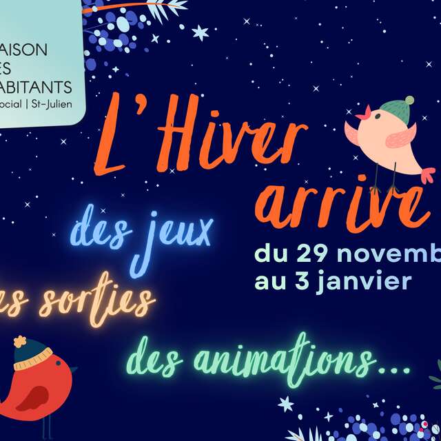 L'Hiver arrive !
