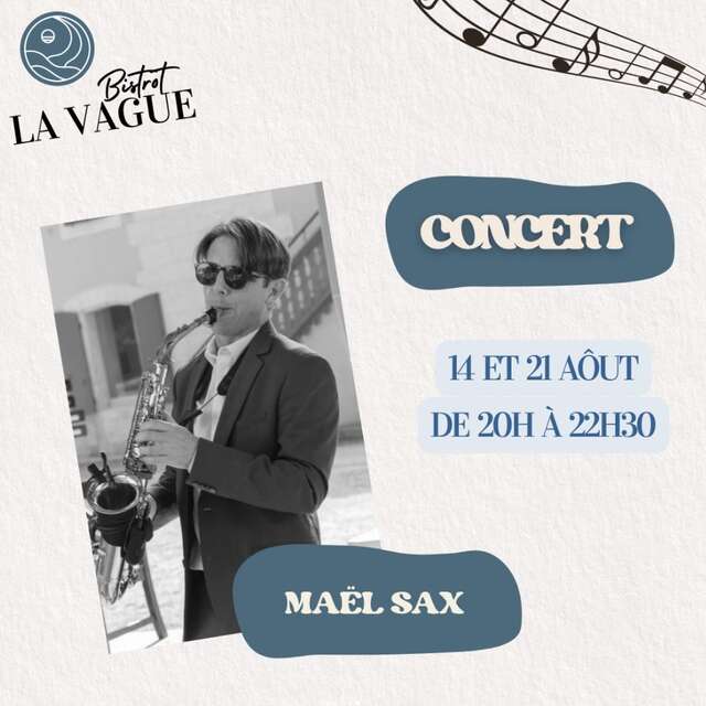 Concert de plage - Maël Sax à La Vague
