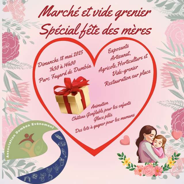 Marché et Vide Grenier Spécial Fête des Mères- Dumbéa