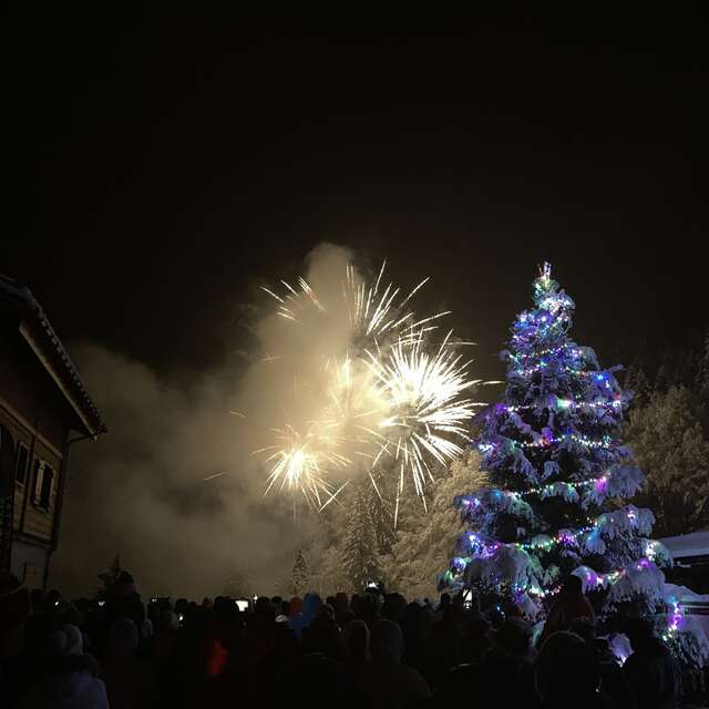 Soirée du Nouvel An à La Giettaz en Aravis