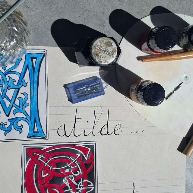 Atelier "Calligraphie et enluminure"