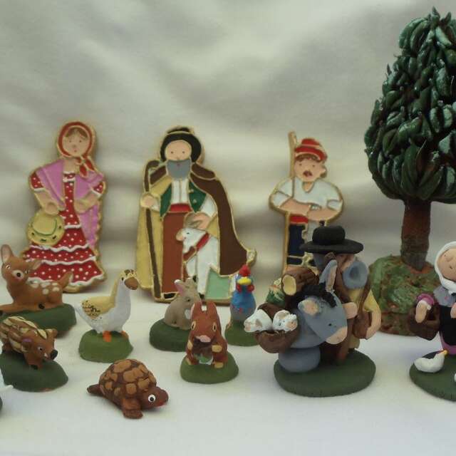Santons atelier Contat