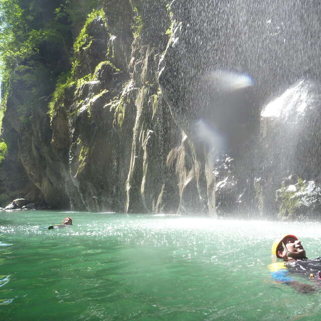 Canyoning en famille ou entre amis