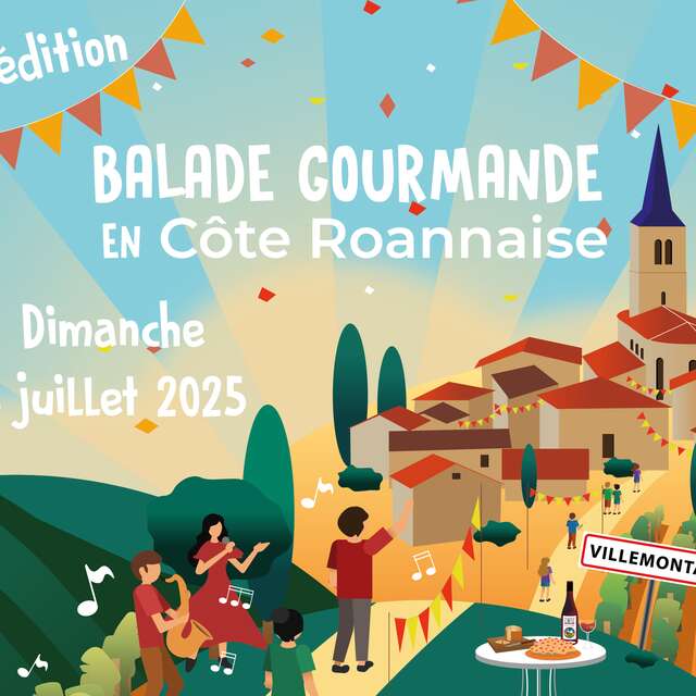 Balade Gourmande en Côte Roannaise dimanche 6 juillet 2025