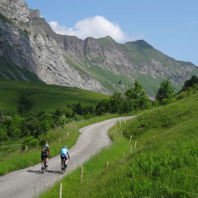 Soft Ride : Col de l'Arpettaz via Héry