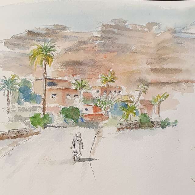 Aquarelles en voyage