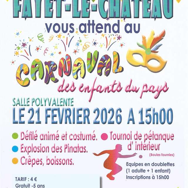 Carnaval des enfants du pays
