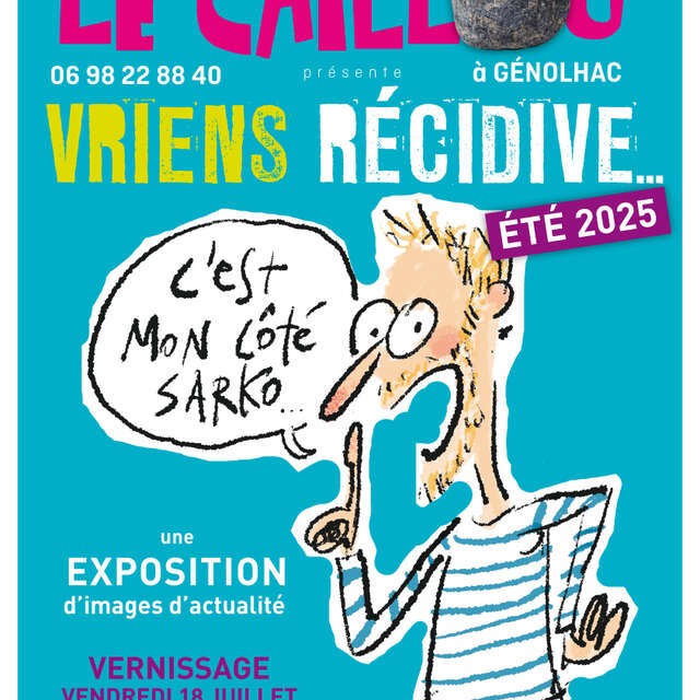 Expo de Franck Vriens au Caillou