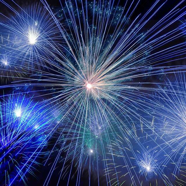 Feu d'artifice, Corso fleuri & illuminé, Bal
