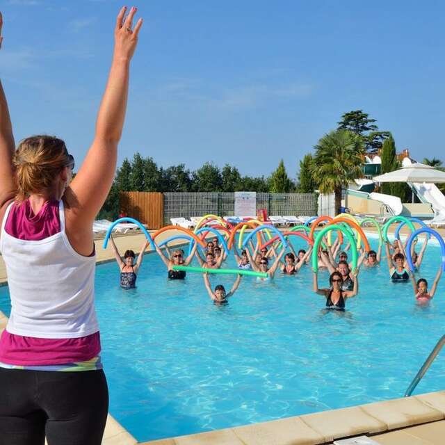 Aquagym à la piscine municipale