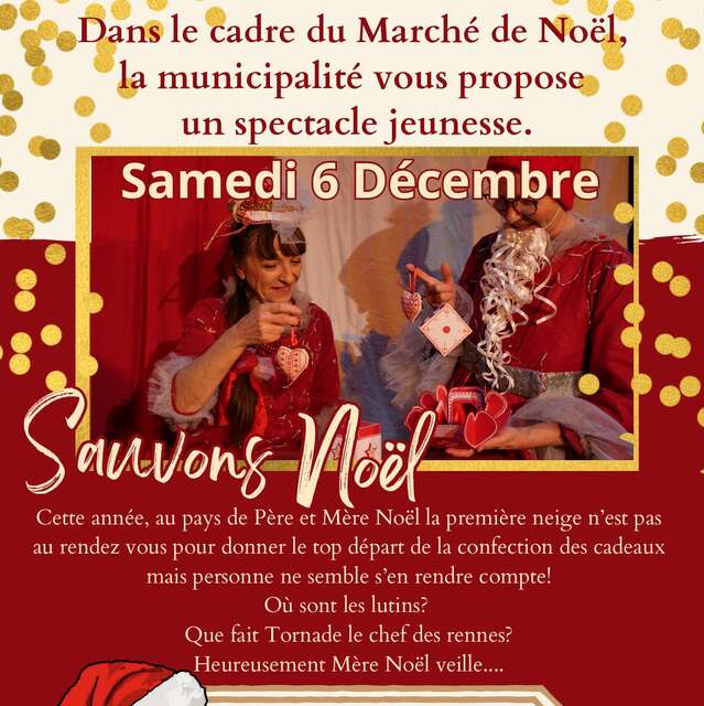 Spectacle jeunesse : Sauvons Noël