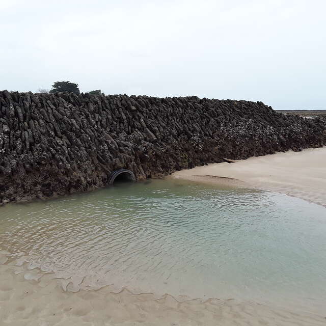 Wiederaufbau der Schleuse von Creu d'chu