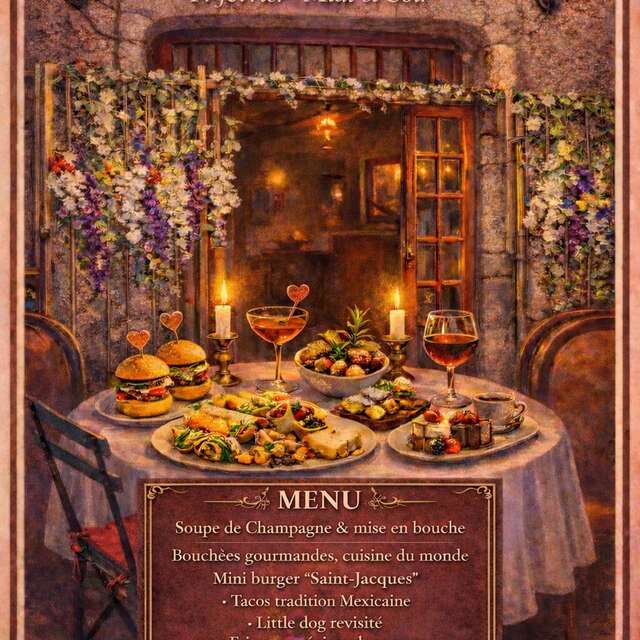 Repas Saint Valentin