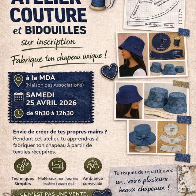 Atelier couture et bidouilles