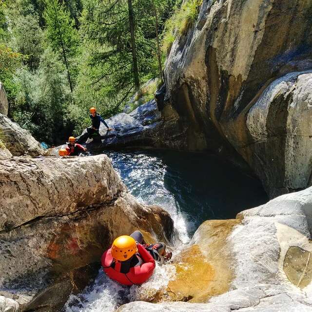 Canyoning sportif - Ecrins Spéléo Canyon