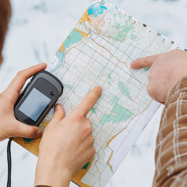 Chasse au trésor Geocatching sur pistes