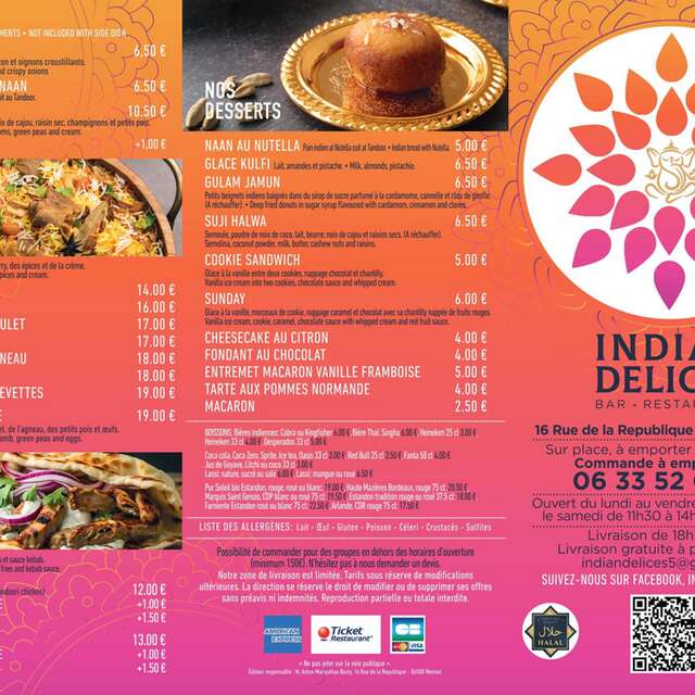 Ristorante Indian Délices