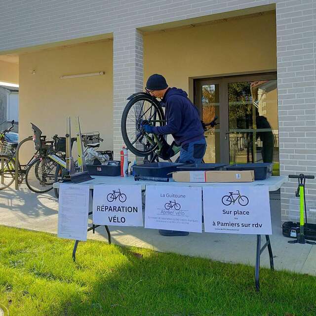 La Guitoune - entretien et réparation cycles